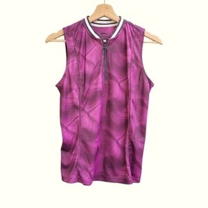 NWT Slazenger Purple Light-weight Performance Athletic Golf Top, Size XXL